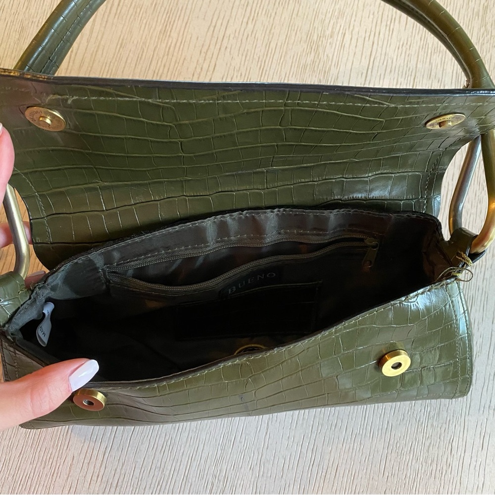 Vintage Bueno faux alligator purse - Picture 4 of 7